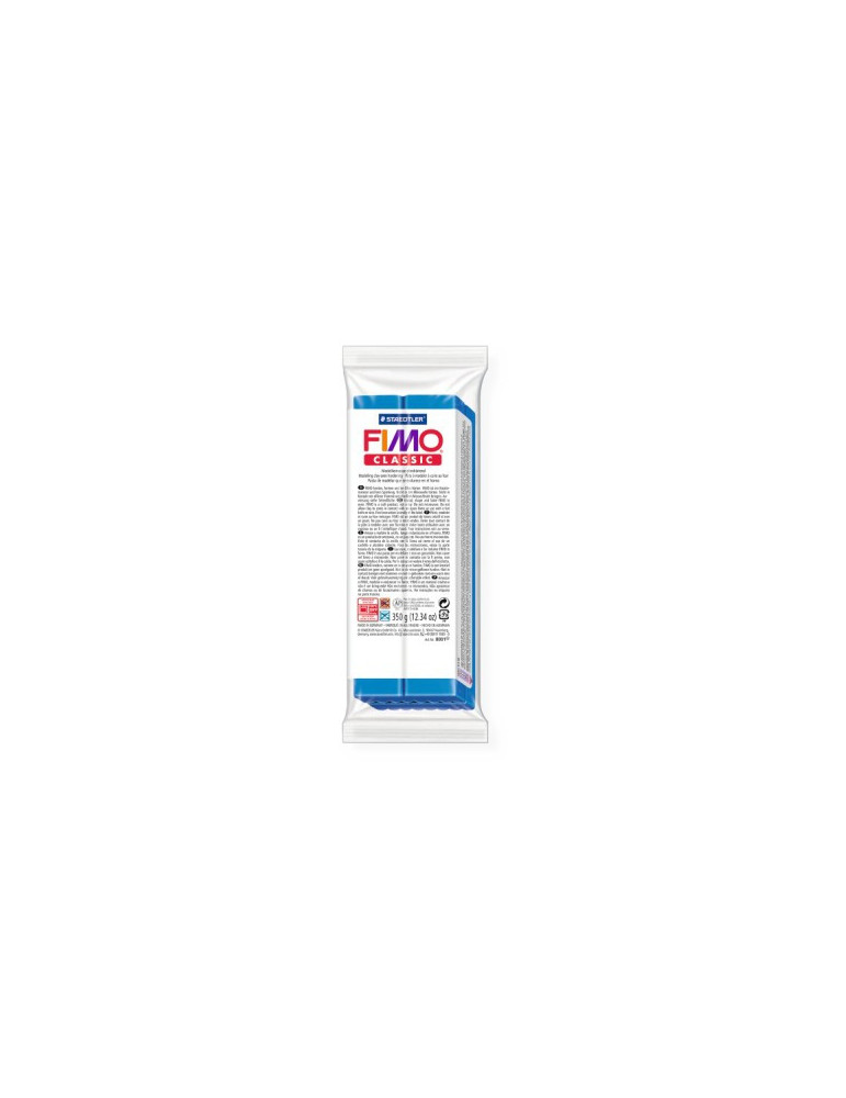 Fimo classic boetseerklei 350g blauw