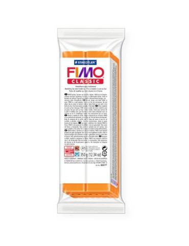 Fimo classic pâte à modeler 350g orange