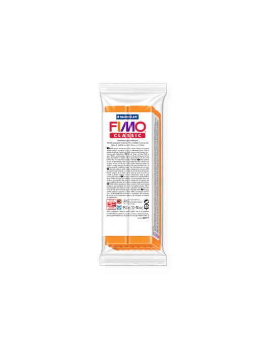 Fimo classic pâte à modeler 350g orange