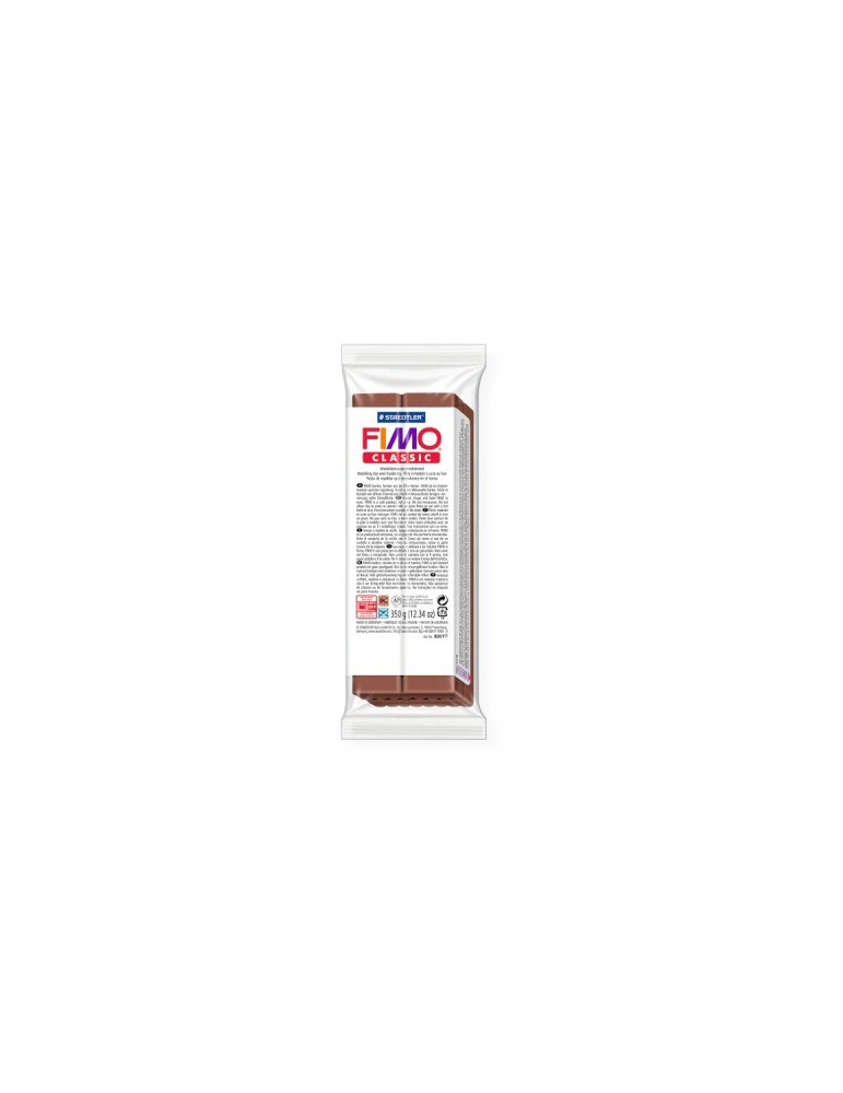 Fimo classic boetseerklei 350g chocolade