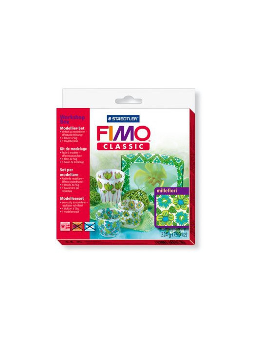 FIMO CLASSIC WORKSHOP BOX - "MILLEFIORI"