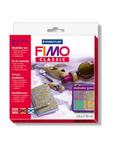FIMO CLASSIC WORKSHOP BOX - "MOKUME GANE"