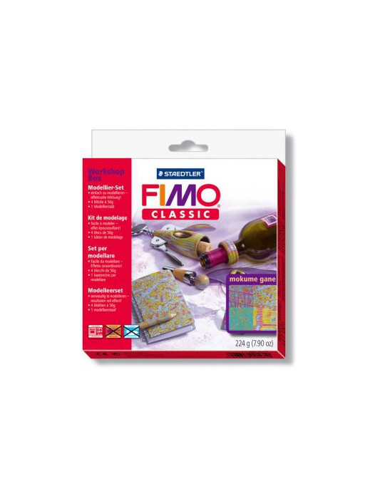 FIMO CLASSIC WORKSHOP BOX - "MOKUME GANE"