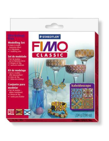 FIMO CLASSIC WORKSHOP BOX - "KALEIDOSCOPE"