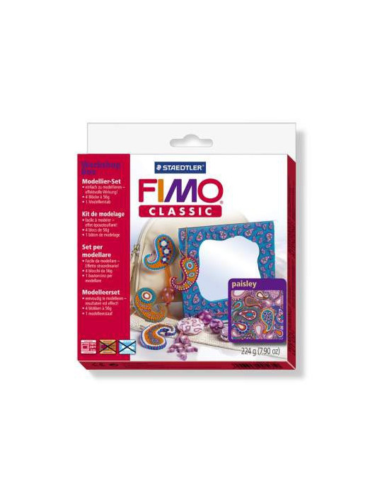 FIMO CLASSIC WORKSHOP BOX - "PAISLEY"
