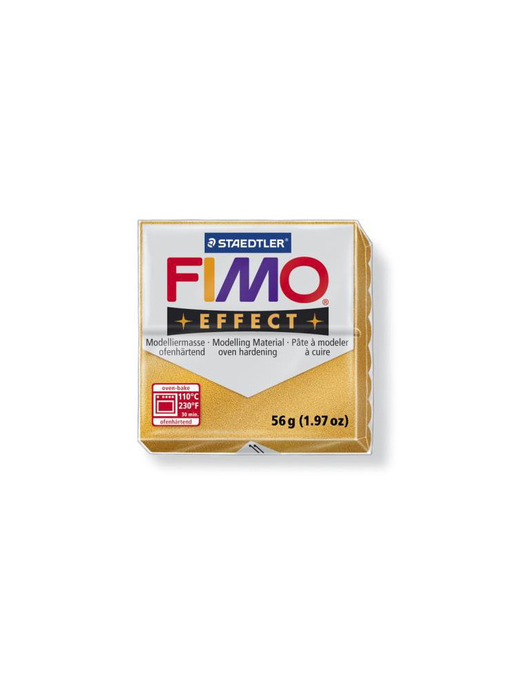 Fimo effect pâte à modeler 57g or