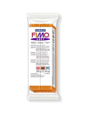 Fimo soft boetseerklei 350g mandarijn