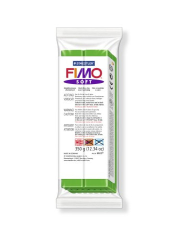 Fimo soft pâte à modeler 350g vert tropical