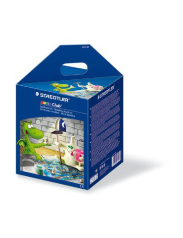 Noris Club boetseerklei - set "Monster castle"