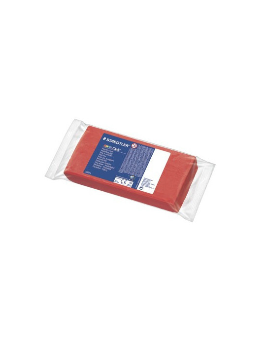 Noris jumbo pâte à modeler bloc 1 kg rouge