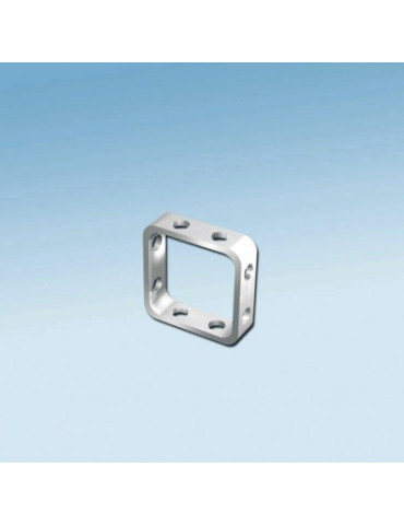 Fimo blister vierkant kader 10 x 10 mm, 4 st