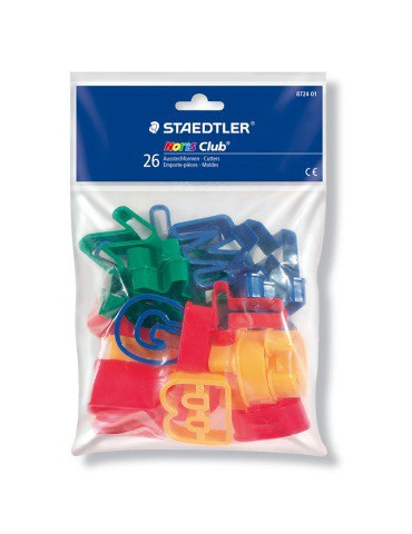 Noris Club kunststof duwvormen ABC