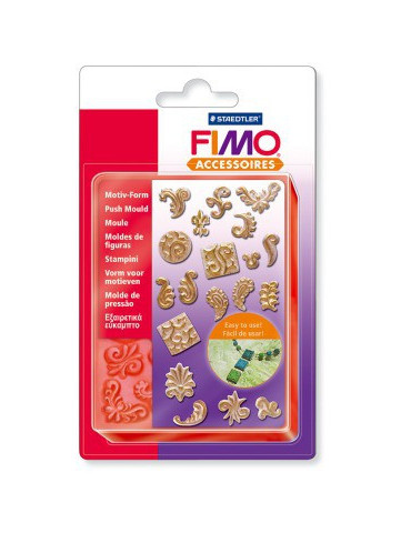 Fimo moule à estamper "ornaments"