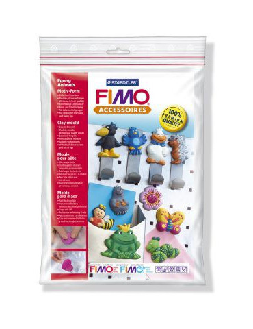 Fimo kleivorm, leuke dieren