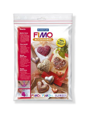 Fimo kleivorm, hartjes