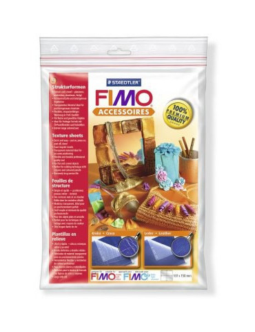 Fimo structuurvormen - crocodile-calf leather