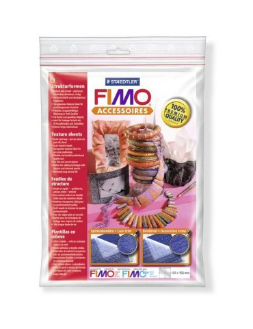 Fimo structuurvormen - borders lace-art deco