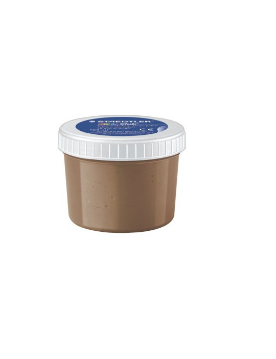 Noris club peinture à doigts 100 ml, brun