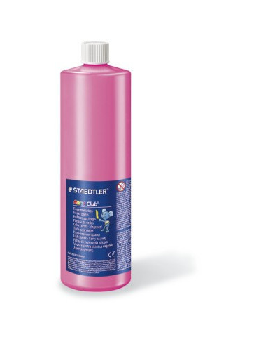 Noris club peinture à doigts 750 ml, rose
