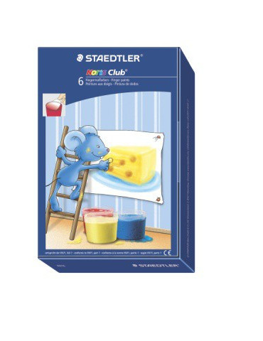 Noris Club vingerverf - 6 potjes