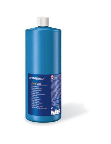 Noris Club school plakkaatverf 1L, pruisisch blauw