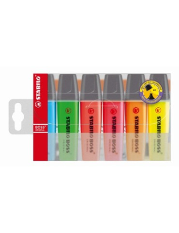 STABILO BOSS ORIGINAL wallet 6 pcs