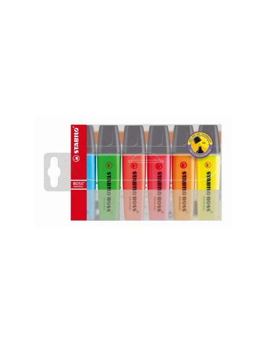 STABILO BOSS ORIGINAL wallet 6 pcs