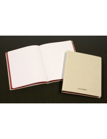 CAHIER TOILE GRISE 384P Q5X5