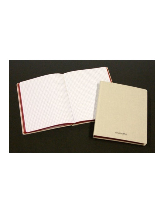 CAHIER TOILE GRISE 384P Q5X5