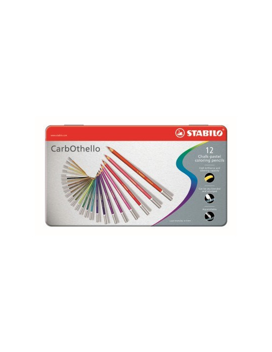 CarbOthello ARTY+ metal wallet 12 pcs