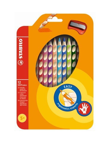 EASYcolors RIGHT wallet 12 pcs + sharpener