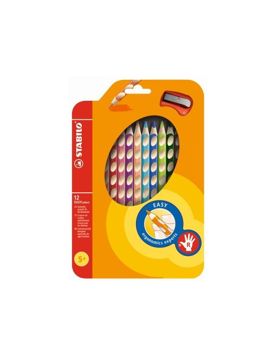 EASYcolors RIGHT wallet 12 pcs + sharpener