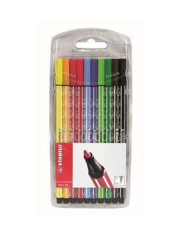 Pen 68 cardboard wallet 10 pcs