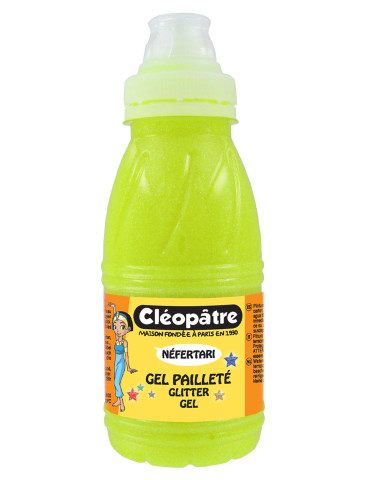 NÉFERTARI Glitter-Gel mit holographischen Pailletten, schillerndes Gel
