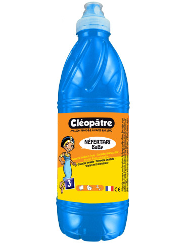NEFERTARI BABY, TEMPERA 1 KG CYAN (PRIMARY BLUE)