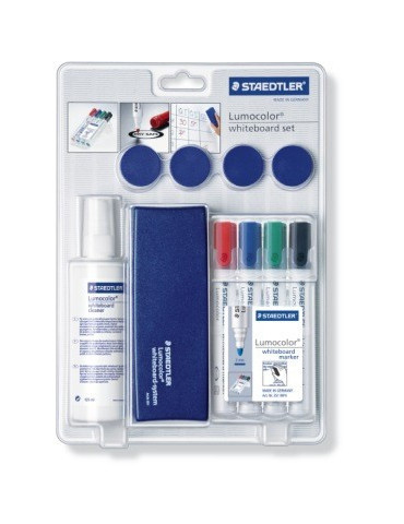 whiteboard set o.a. markers en magneten