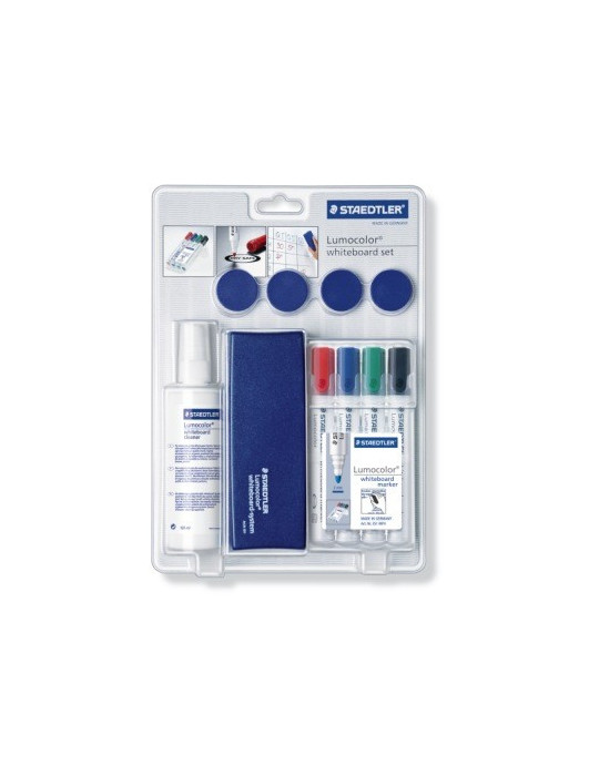 whiteboard set o.a. markers en magneten