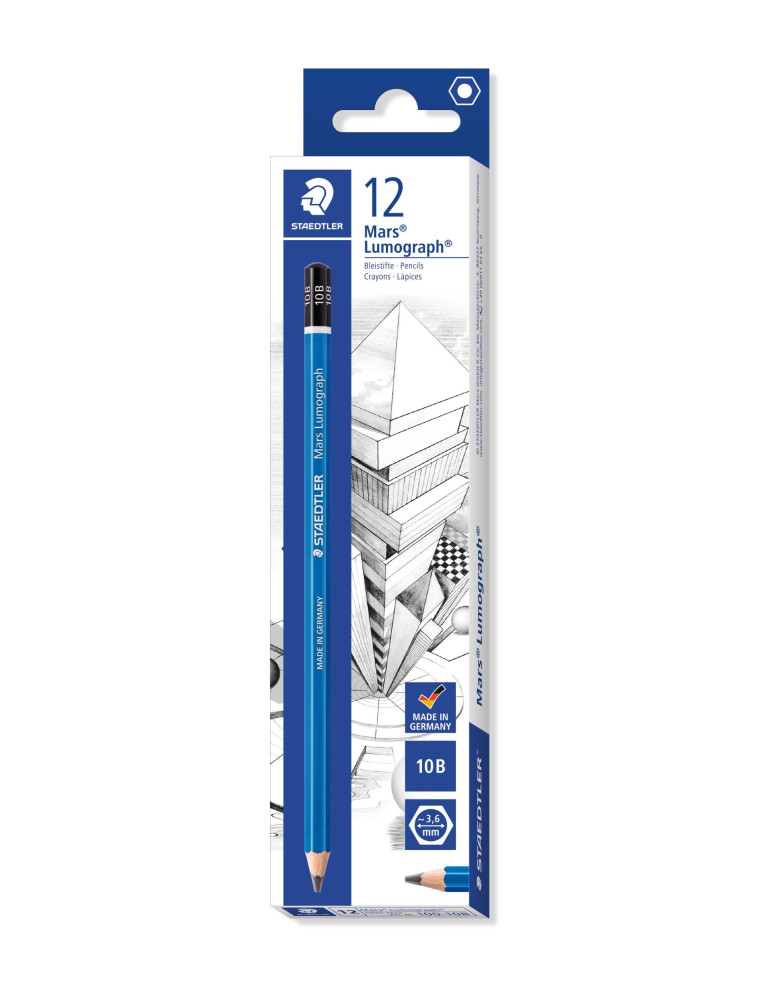 Mars Lumograph crayon 10B