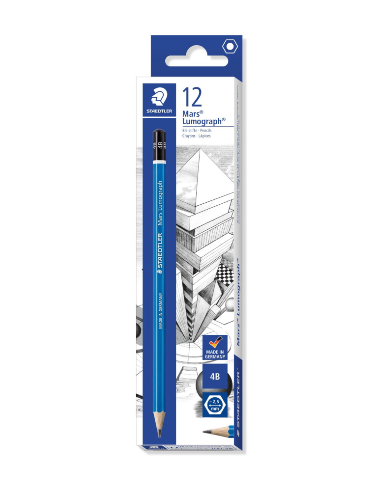 Mars Lumograph crayon 4B