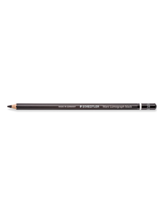Mars Lumograph black crayon 2B