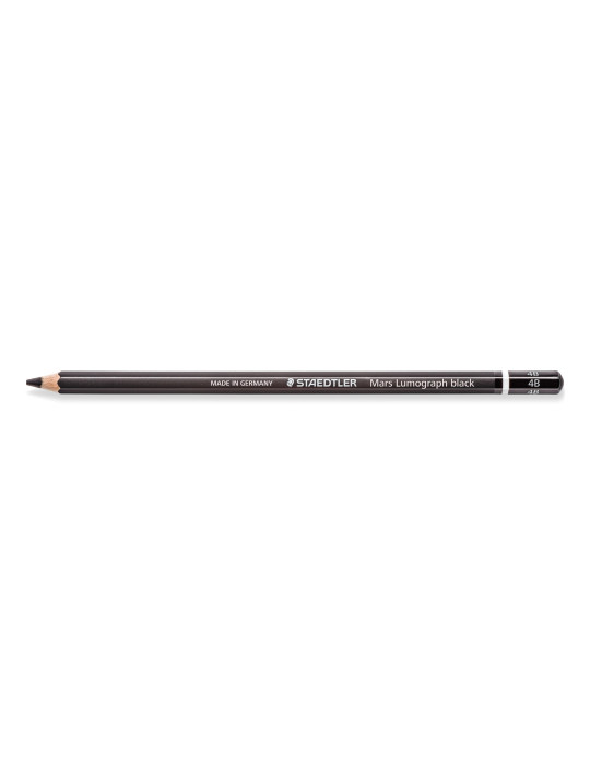 Mars Lumograph black crayon 4B