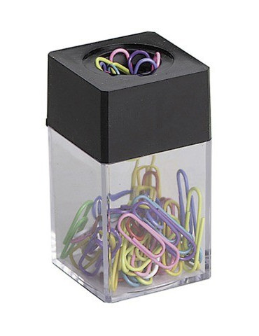 Trombones Alco 42x42x70mm pointues magn. noir boîte de 10 box