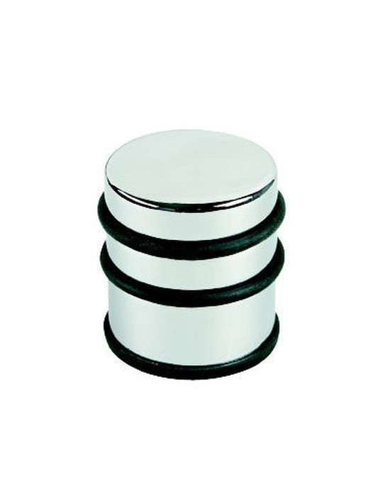 deurstopper Alco metaal hoog chroom, 1300 gram hoog 7cm
