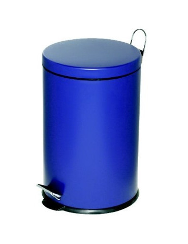 pedaalemmer Alco metaal 20l. kunststof binnenemmer blauw