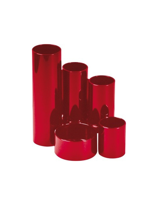 Organiseur de bureau Alco rouge