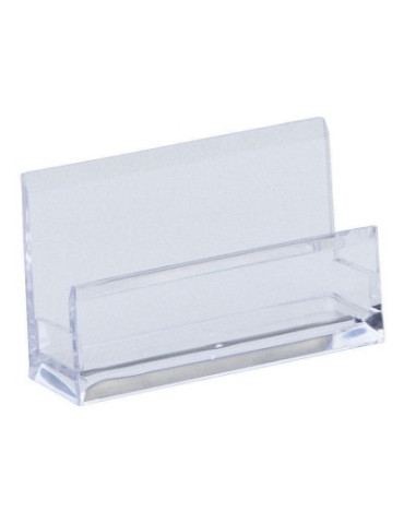 Support cartes de visite Alco 103x60x30mm acryl transparant