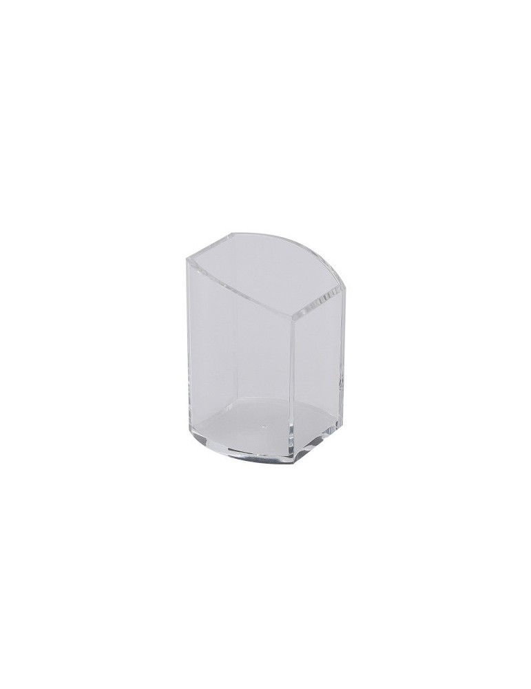 Pot à stylos Alco acryl transparant 70x75x100mm