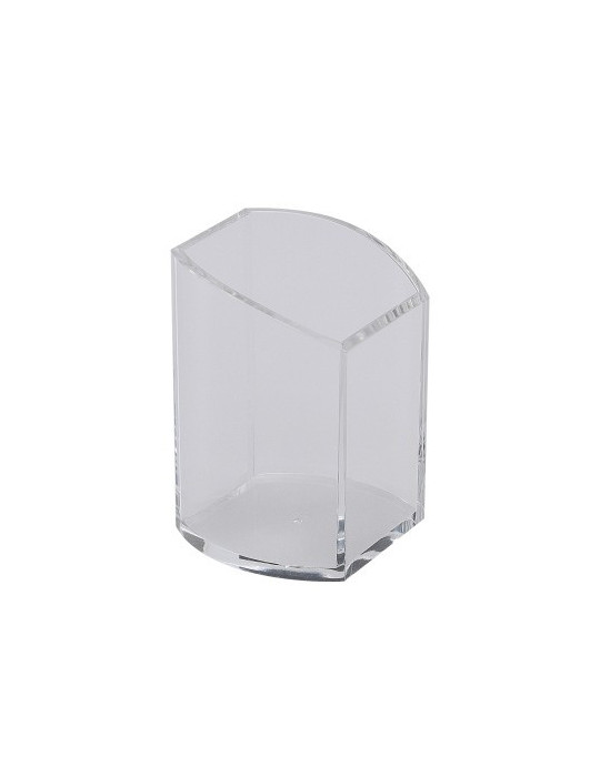 Pot à stylos Alco acryl transparant 70x75x100mm