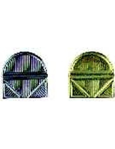 hoekclips Alco blank gepolijsd doos a 1000 stuks