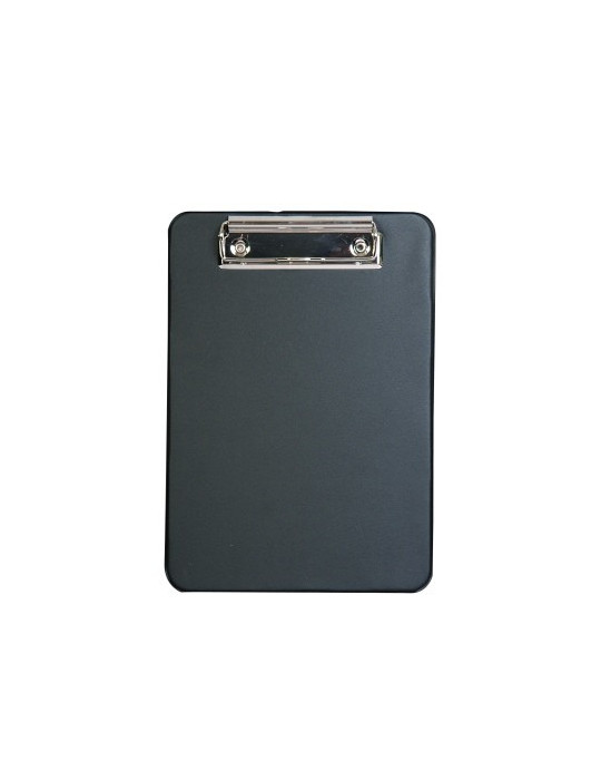 Plaque à pince Alco en carton recouvert de plastique, A5 noir